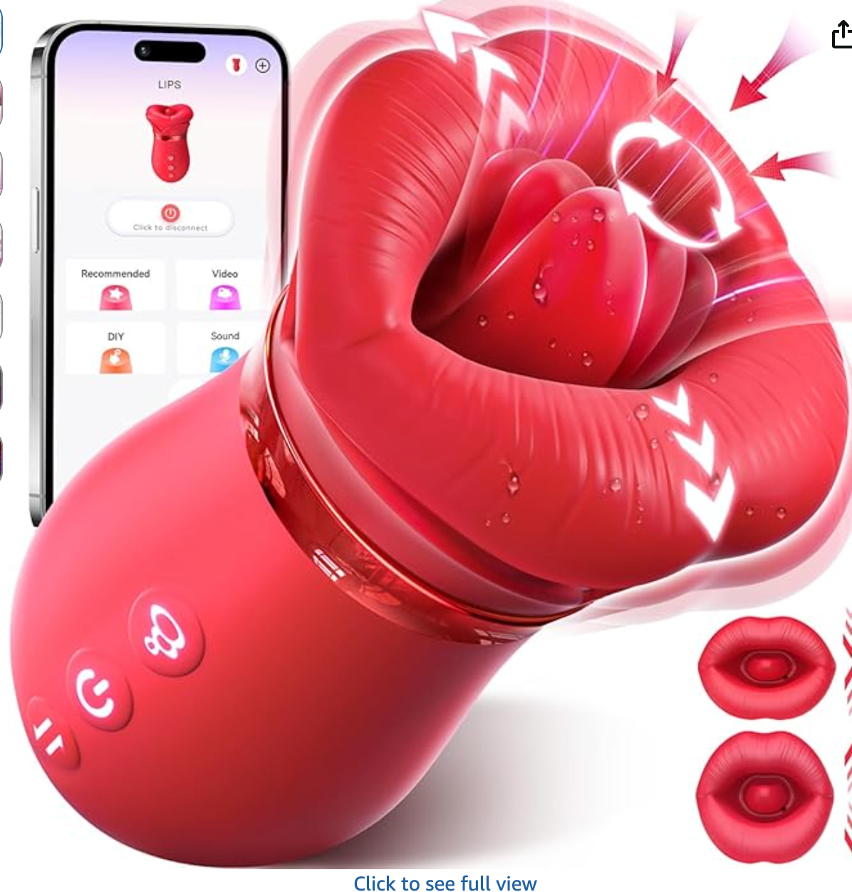 The Rose — Suction Vibrator for Her